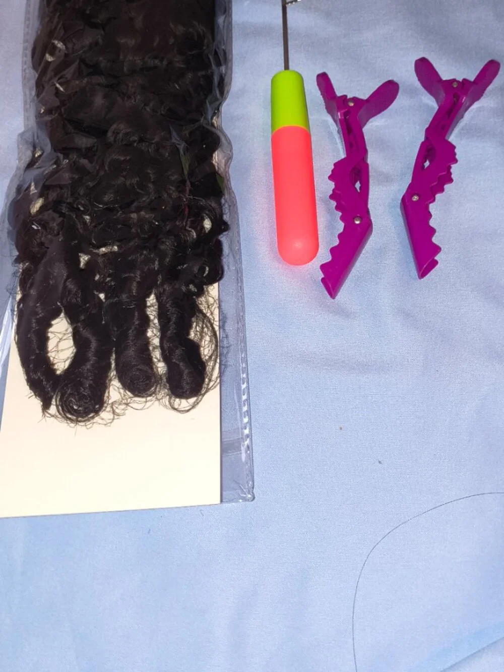 Burmese Curly Feather Crochet Human Hair Extensions